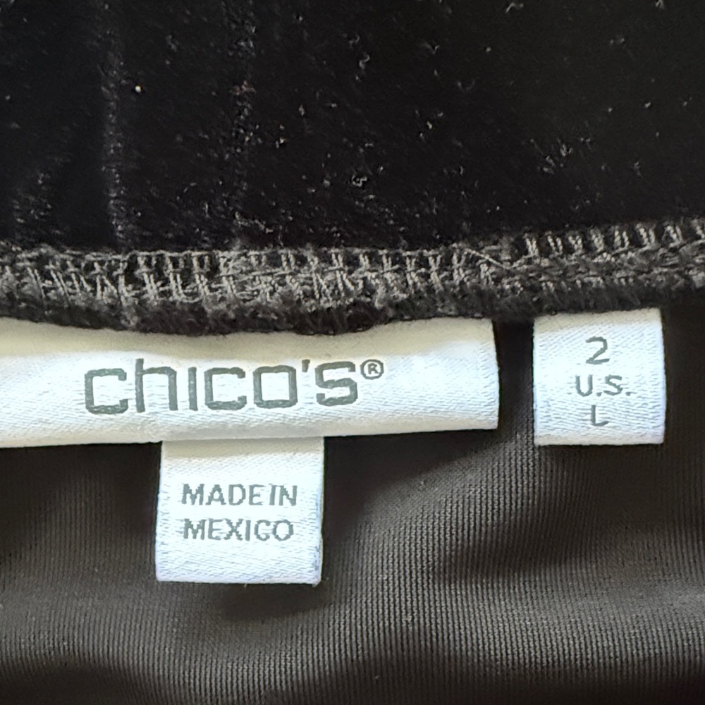 Chico's Classic Black Pencil Skirt - Picture 2 of 5